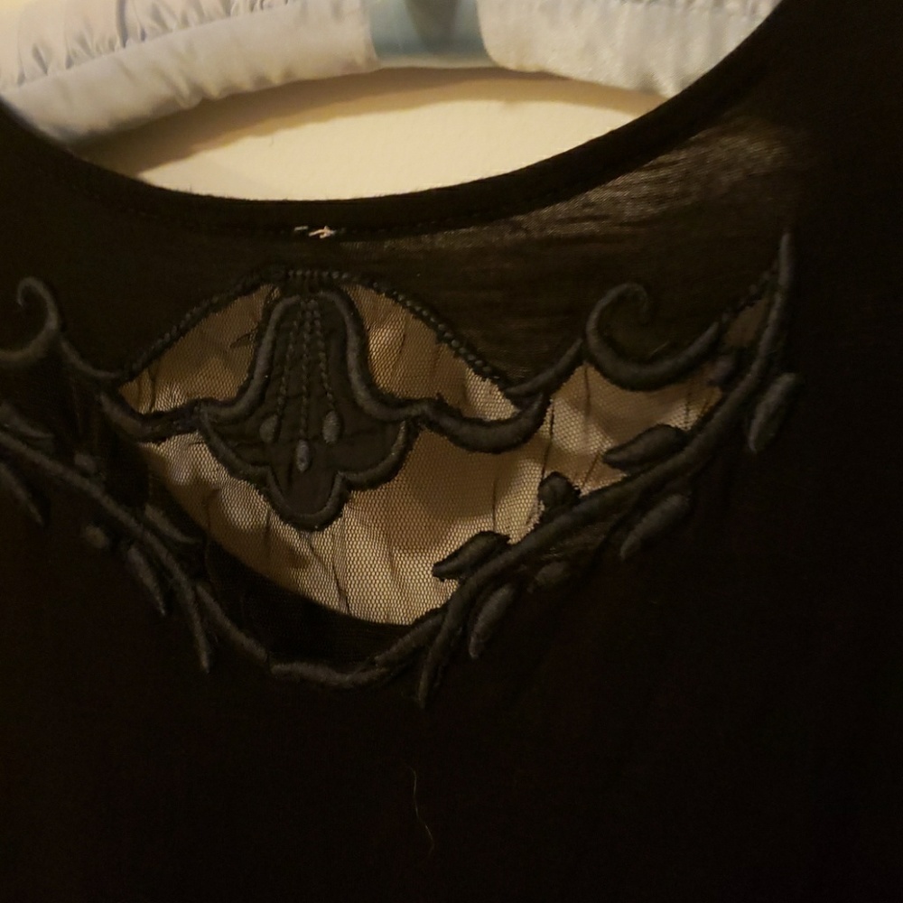 Free people black shirt